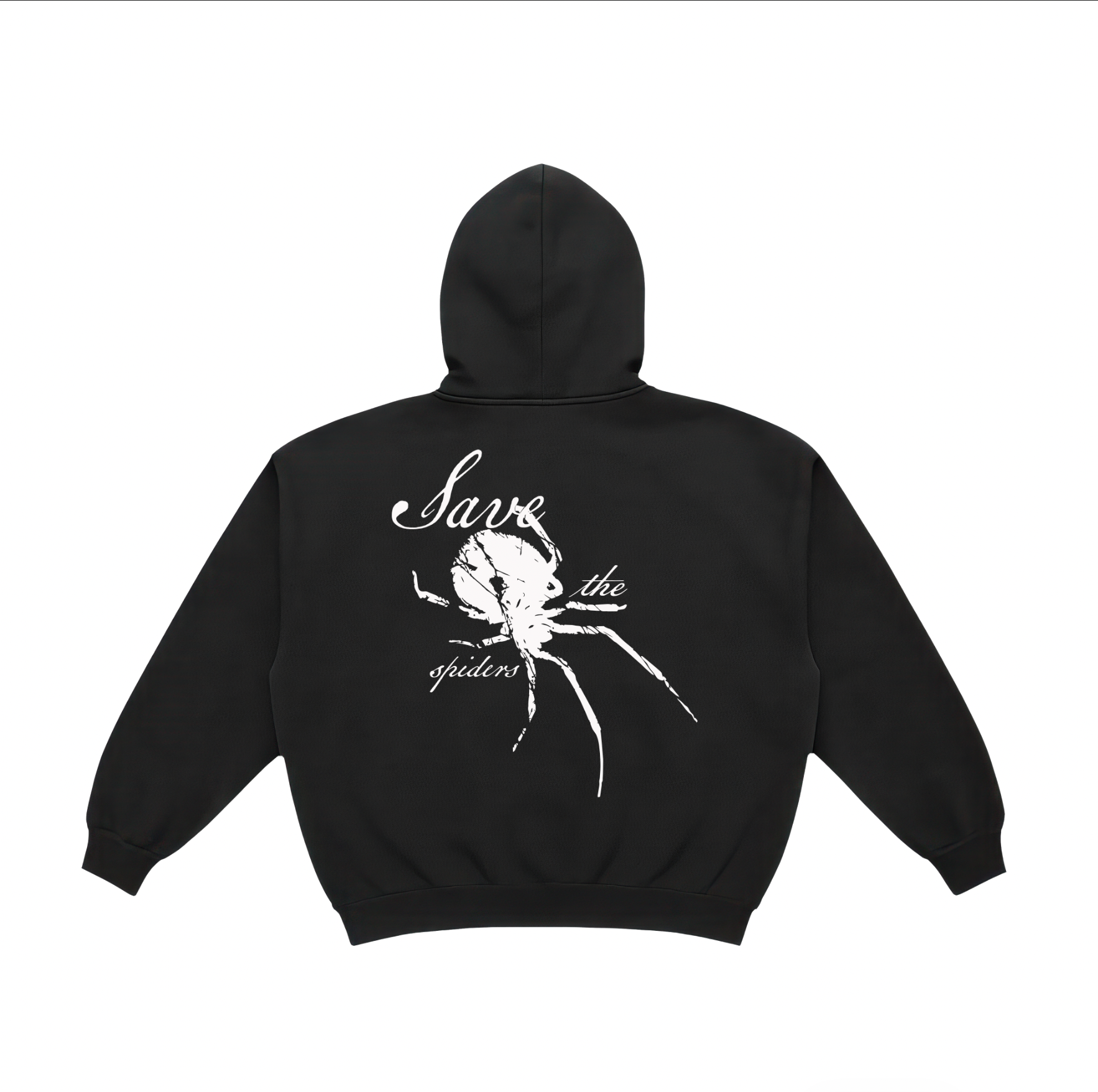 SAVE THE SPIDERS HEAVYWEIGHT HOODIE